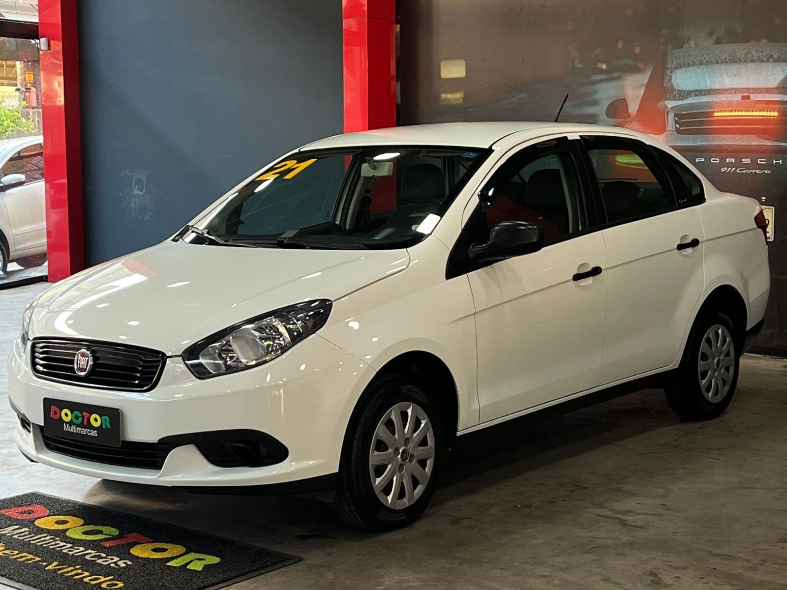 Fiat Grand Siena ATTRAC. 1.4 EVO F.Flex 8V na cor Branco no São Leopoldo / RS - 880237