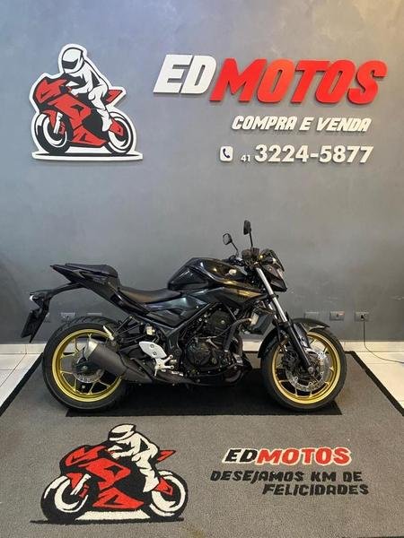 YAMAHA MT-03 321/ABS  na cor Preto em Curitiba / PR - 880418