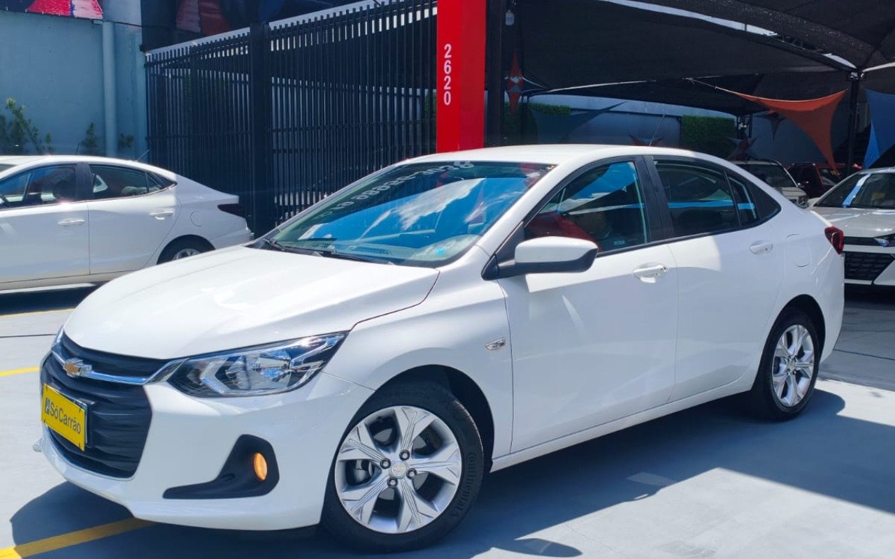 Chevrolet Onix SEDAN Plus LTZ 1.0 12V TB Flex Aut. na cor Branco em Campinas / SP - 880427