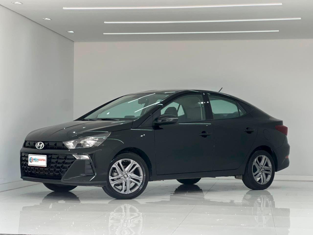 Hyundai HB20S C.Plus/C.Style1.0 Flex 12V Mec. 4P na cor Preto em Brusque / SC - 880478