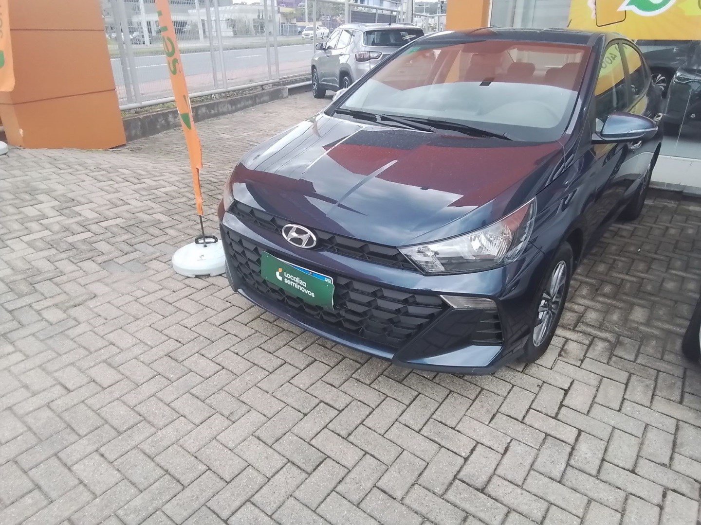 Hyundai HB20S Limited Plus 1.0 Flex 12V Mec. na cor Azul em Blumenau / SC - 880559