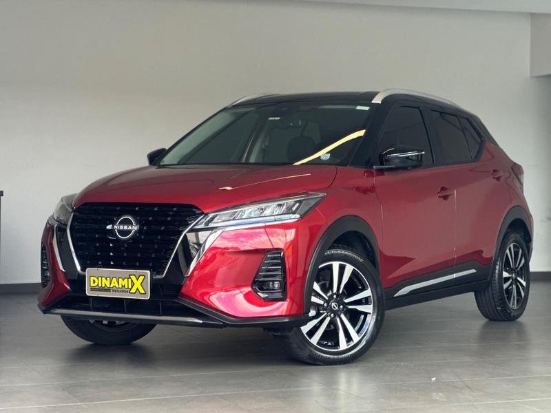 Nissan KICKS Exclusive 1.6 16V Flex Aut. na cor Vermelho em Curitiba / PR - 880710