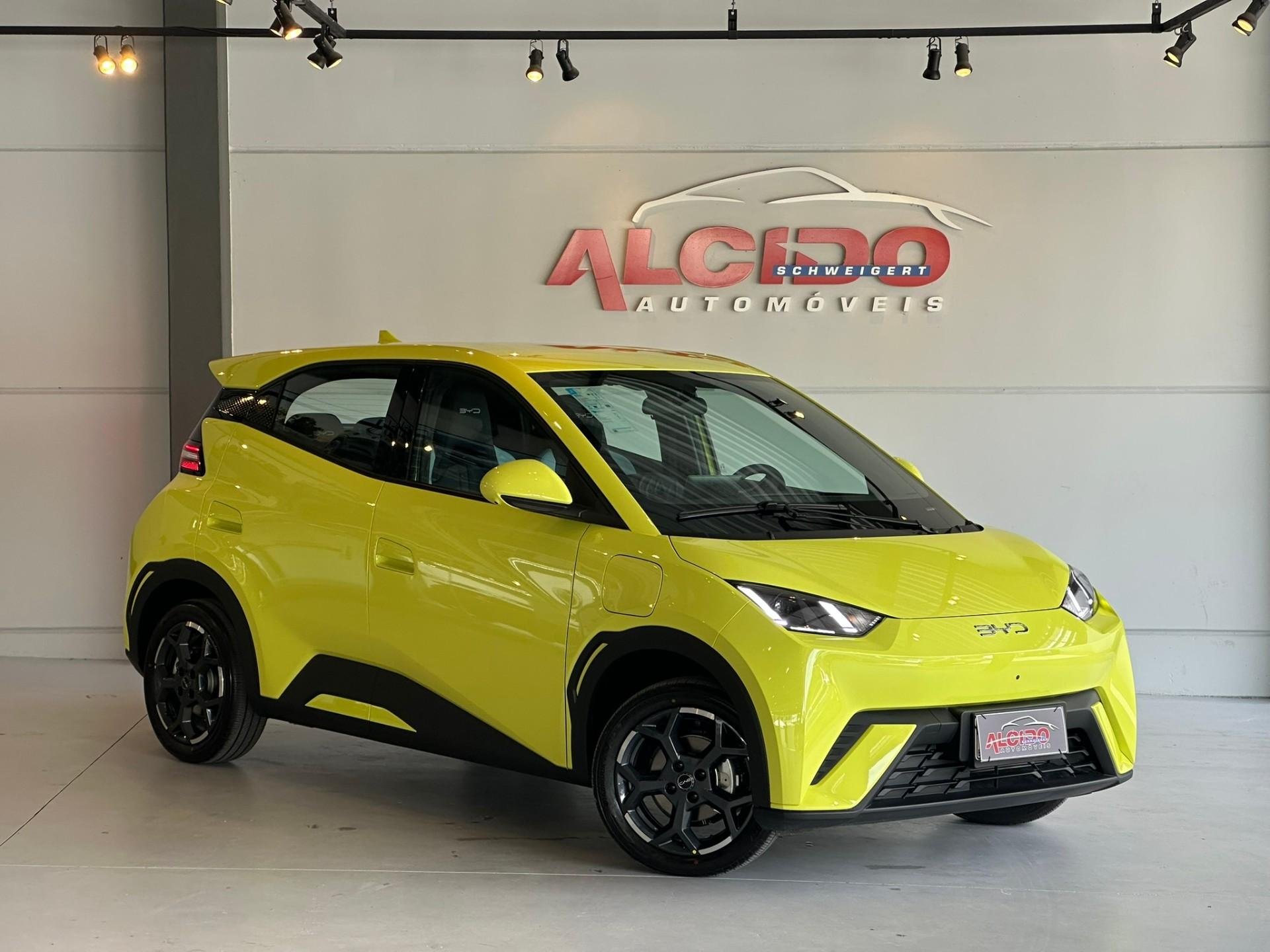 BYD Dolphin Mini (Elétrico) na cor Verde em Blumenau / SC - 880720