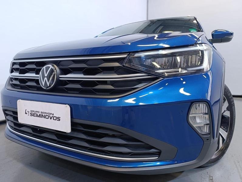 Volkswagen Nivus Highline 1.0 200 TSI Flex Aut. na cor Azul em Maringá / PR - 881115