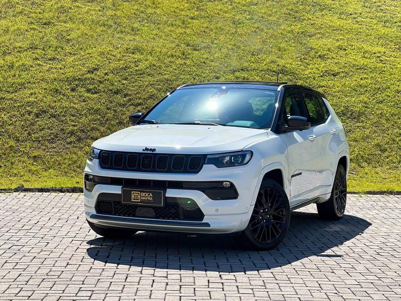 Jeep Compass SPORT T270 1.3 TB 4x2 Flex Aut. na cor Branco em Brusque / SC - 882194