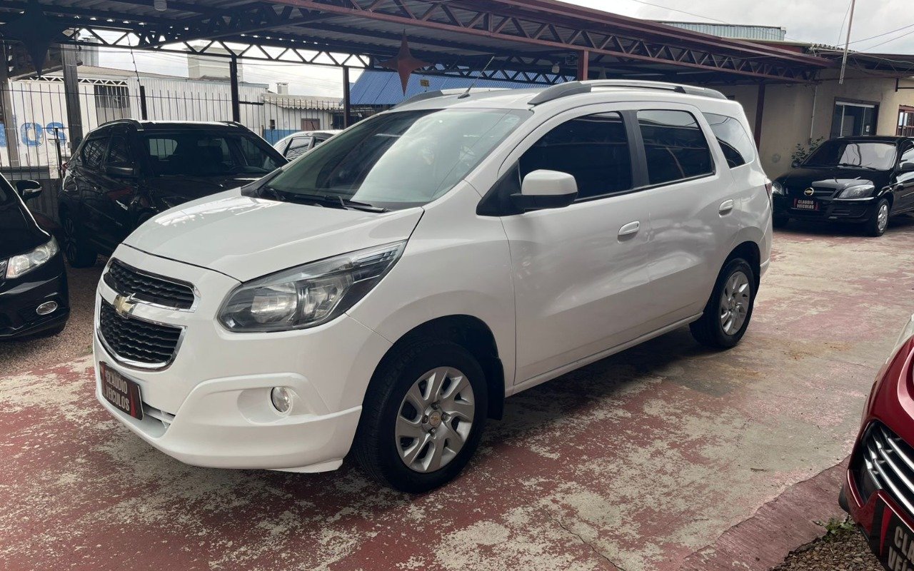 Chevrolet Spin LTZ 1.8 8V Econo.Flex 5p Aut. na cor Branco no Canoas / RS - 882586