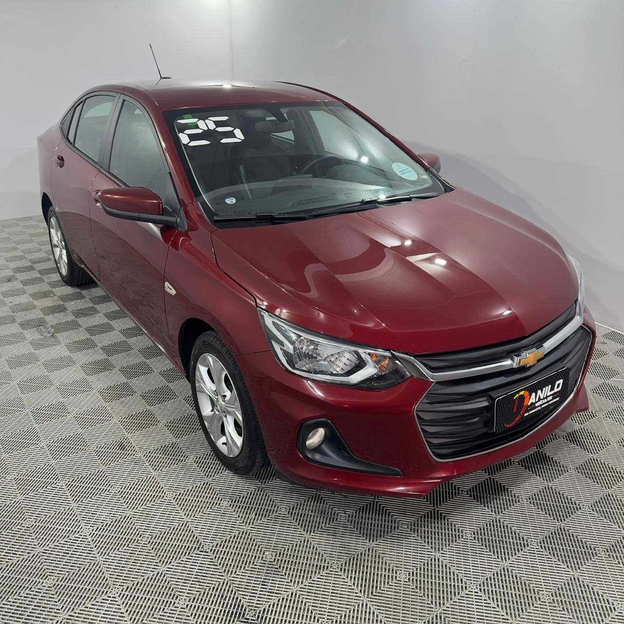 Chevrolet Onix SEDAN Plus LTZ 1.0 12V TB Flex Aut. na cor Vermelho em Ponta Grossa / PR - 882768