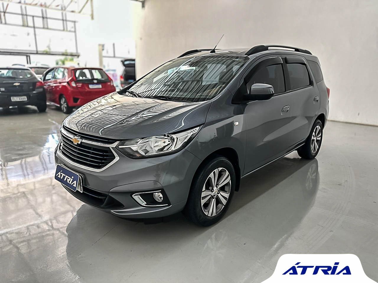 Chevrolet Spin PREMIER 1.8 8V Econo.Flex 5p Aut. na cor Cinza em Campinas / SP - 883220
