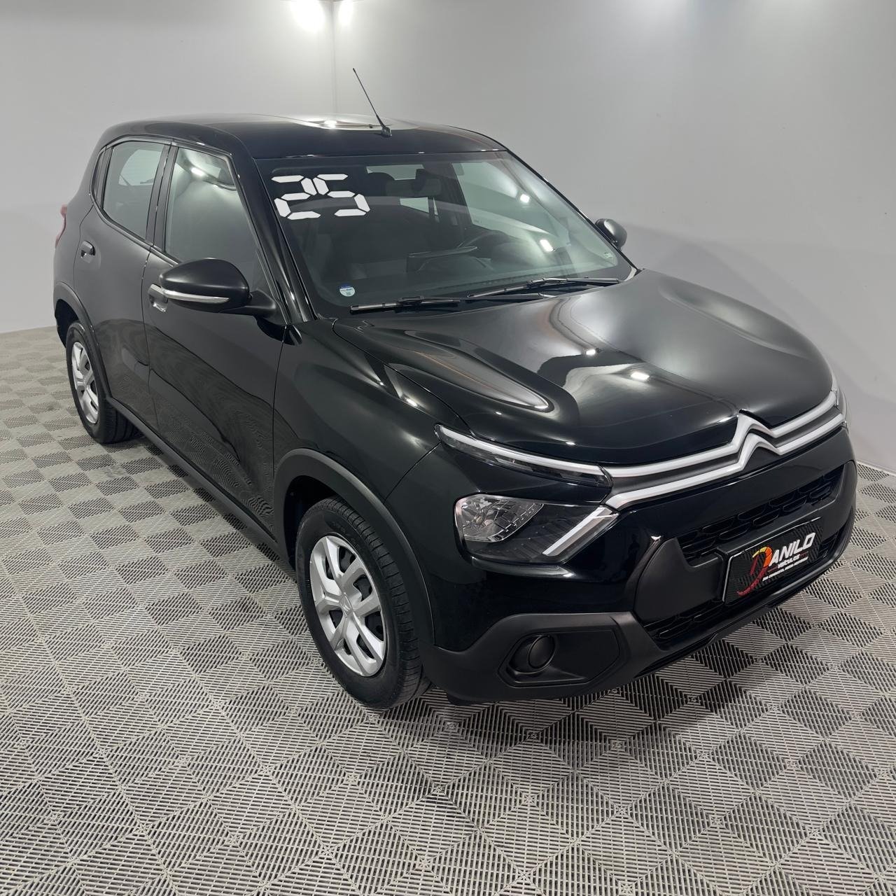 Citroën C3 Live Pack 1.0 Flex 6V 5p Mec. na cor Preto em Ponta Grossa / PR - 883562