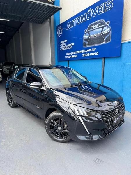 Peugeot 208 Griffe 1.6 Flex 16V 5p Aut. na cor Preto em Maringá / PR - 883614