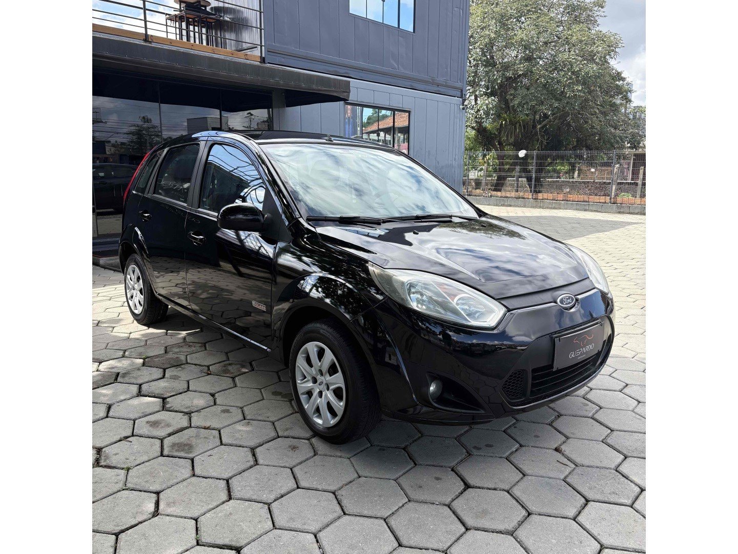 Ford Fiesta SE 1.6 16V Flex 5p na cor Preto em Joinville / SC - 883715