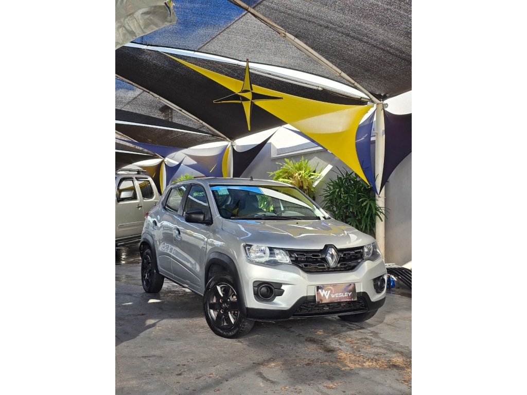 Renault Kwid Life 1.0 Flex 12V 5p Mec. na cor Prata em Hortolândia / SP - 883810