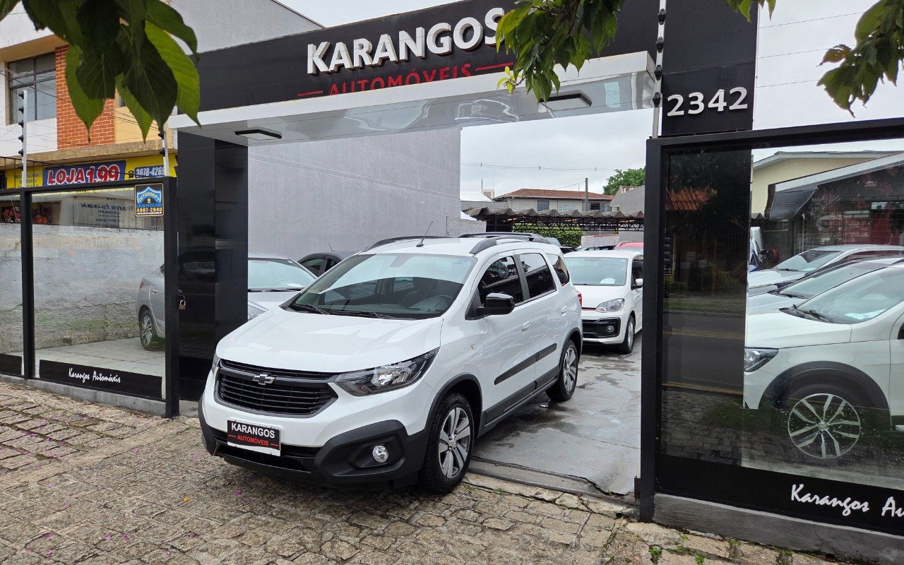 Chevrolet Spin ACTIV7 1.8 8V Econo.Flex 5p Aut. na cor Branco em Curitiba / PR - 883871