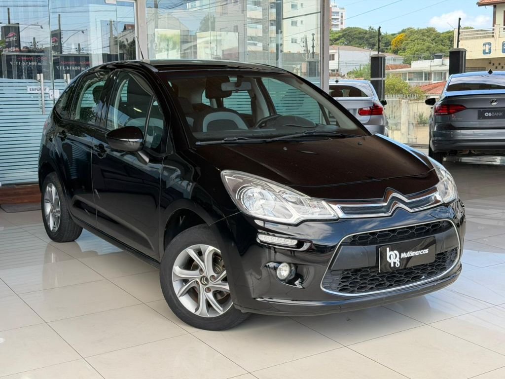 Citroën C3 Attra/Origine Pack 1.5 Flex 8V 5p Mec na cor Preto em Florianópolis / SC - 883909