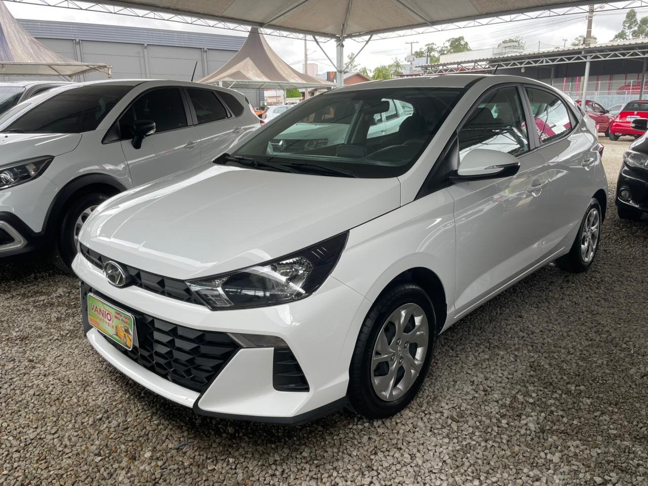Hyundai HB20 Comf./C.Plus/C.Style 1.0 Flex 12V na cor Branco em Criciúma / SC - 884500