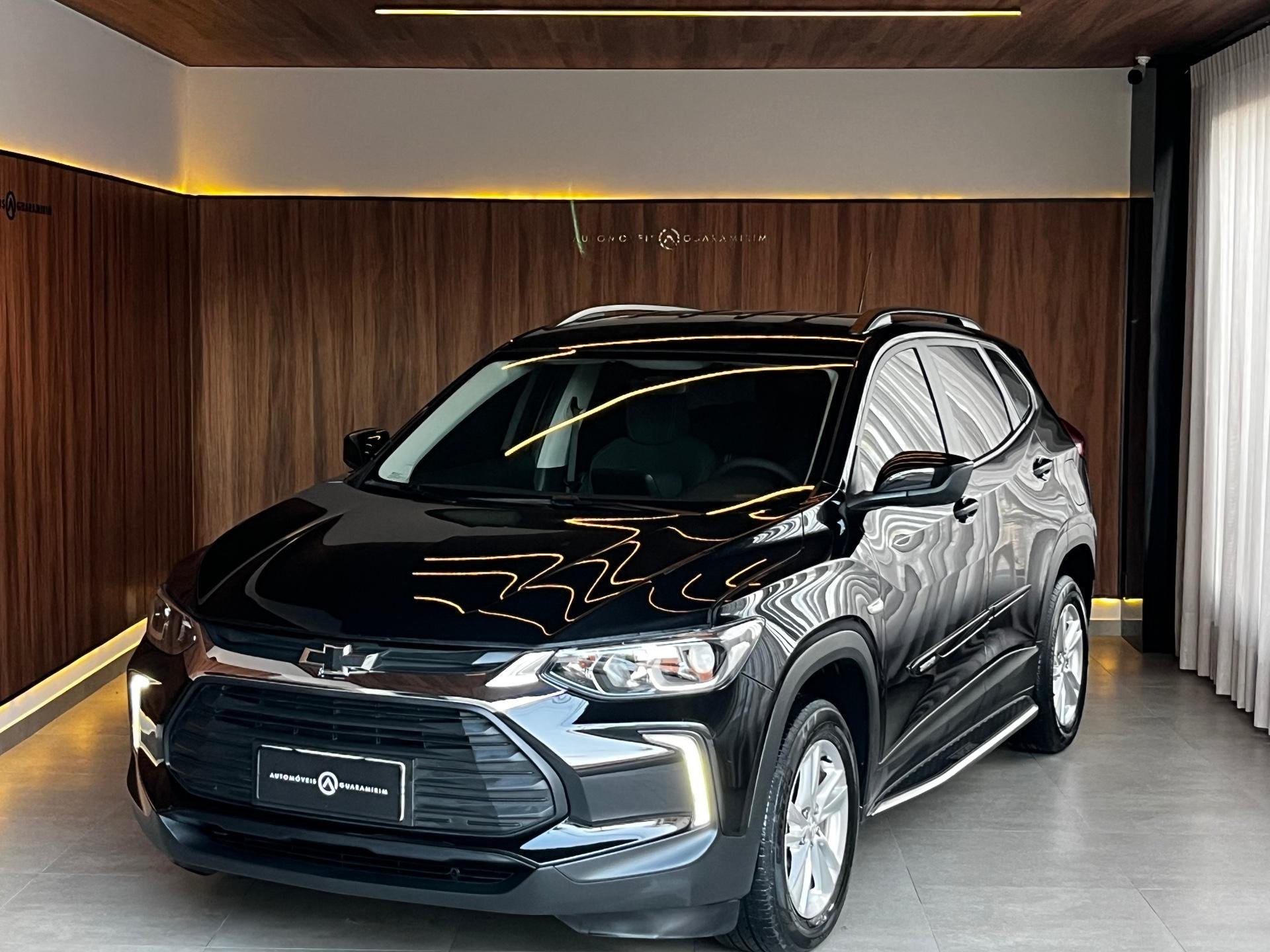 Chevrolet Tracker LT 1.0 Turbo 12V Flex Aut. na cor Preto em Guaramirim / SC - 884918