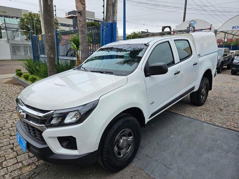 Chevrolet S10 Pick-Up LS 2.8 TDI 4x4 CD Dies. Mec. na cor Branco em Curitiba / PR - 885055