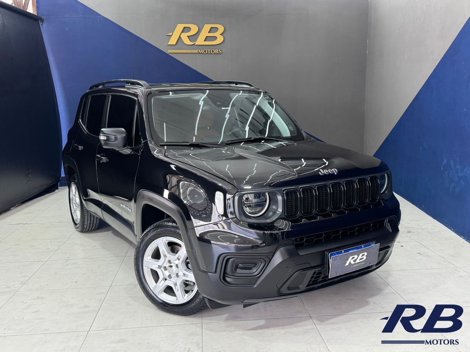 Jeep Renegade Sport Altitude 1.3 TB Flex Aut. na cor Preto em Florianópolis / SC - 885117