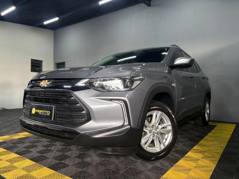 Chevrolet Tracker 1.0 Turbo 12V Flex Aut. na cor Cinza em Campo Largo / PR - 885209