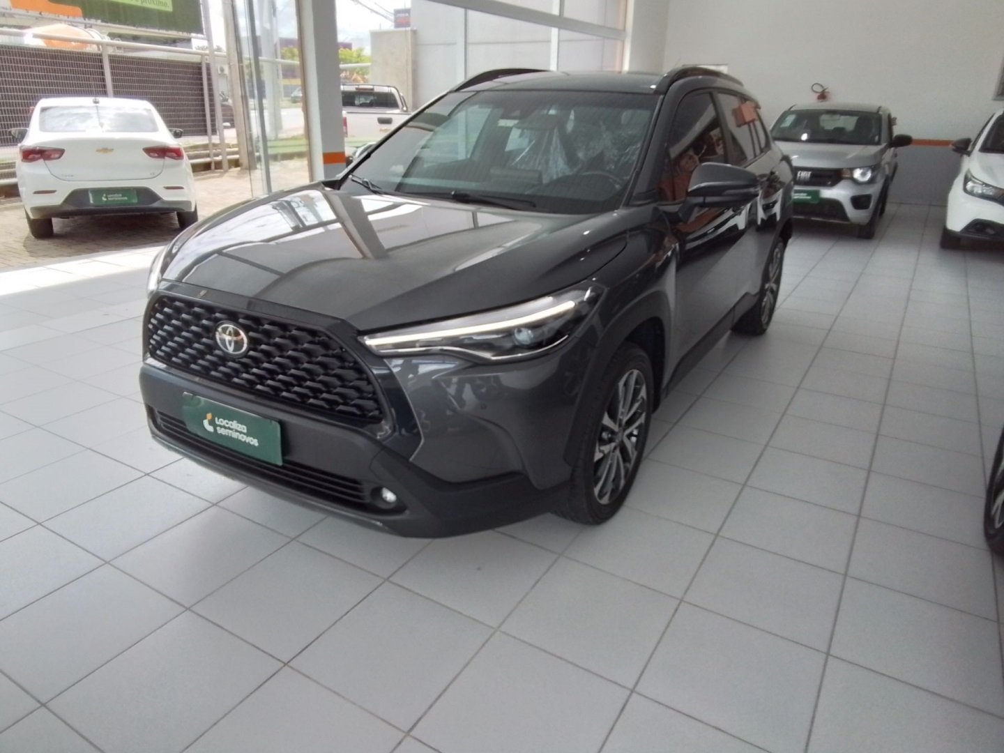 Toyota Corolla ALTIS/A.Premiu. 2.0 Flex 16V Aut na cor Cinza em Blumenau / SC - 885394