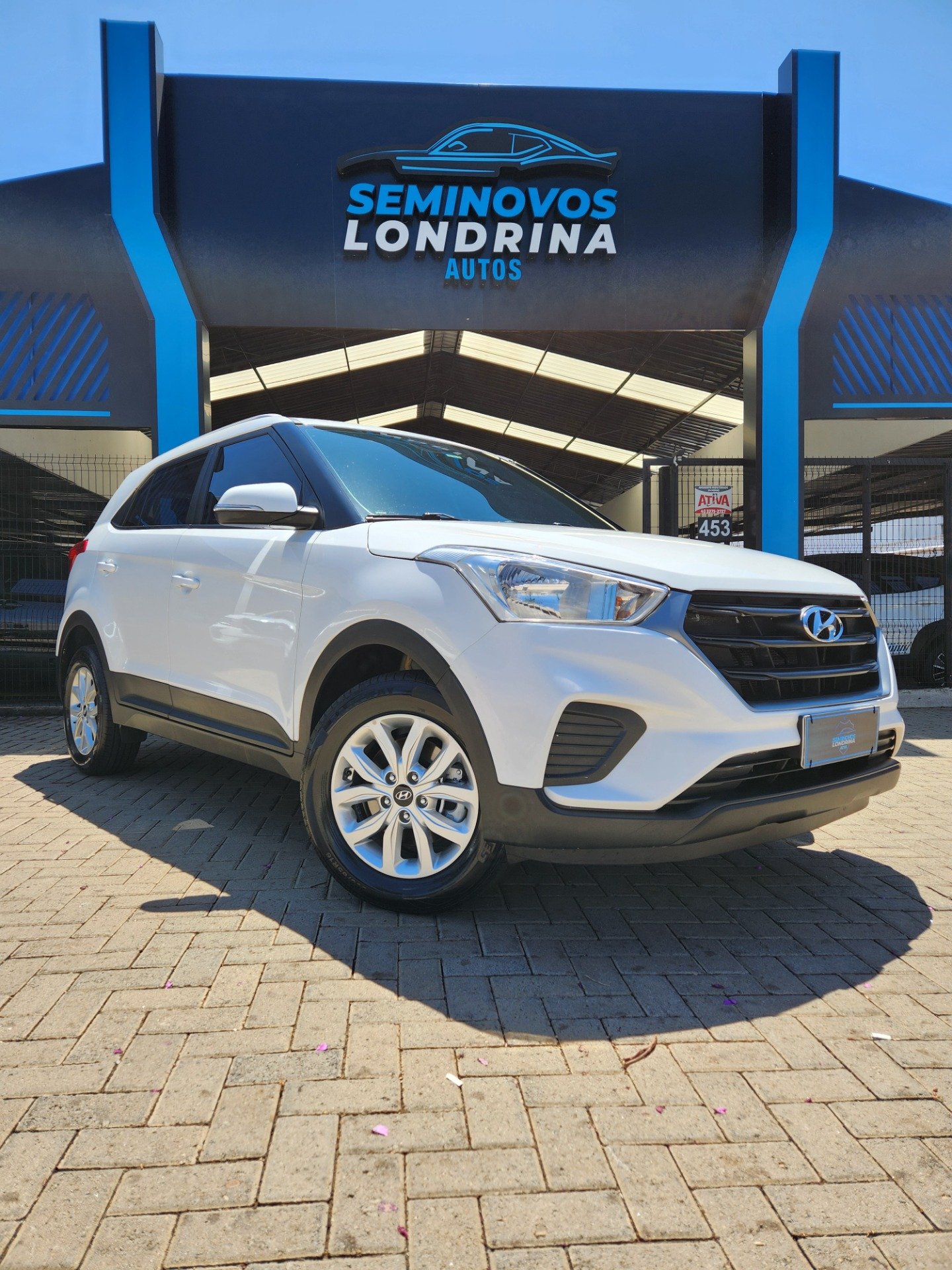Hyundai Creta Attitude 1.6 16V Flex Aut. na cor Branco em Londrina / PR - 885439