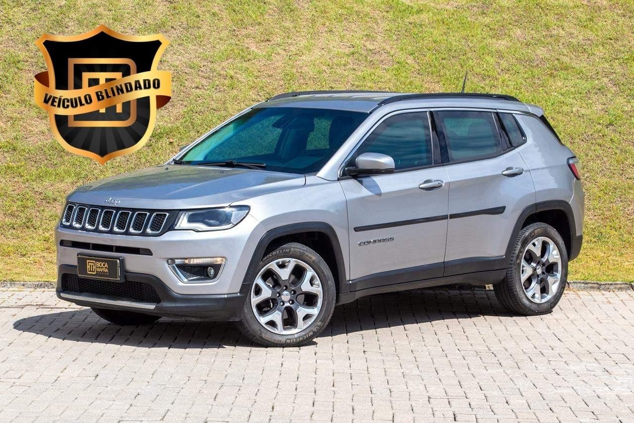 Jeep Compass LONG. T270 1.3 TB 4x2 Flex Aut. na cor Prata em Brusque / SC - 885765