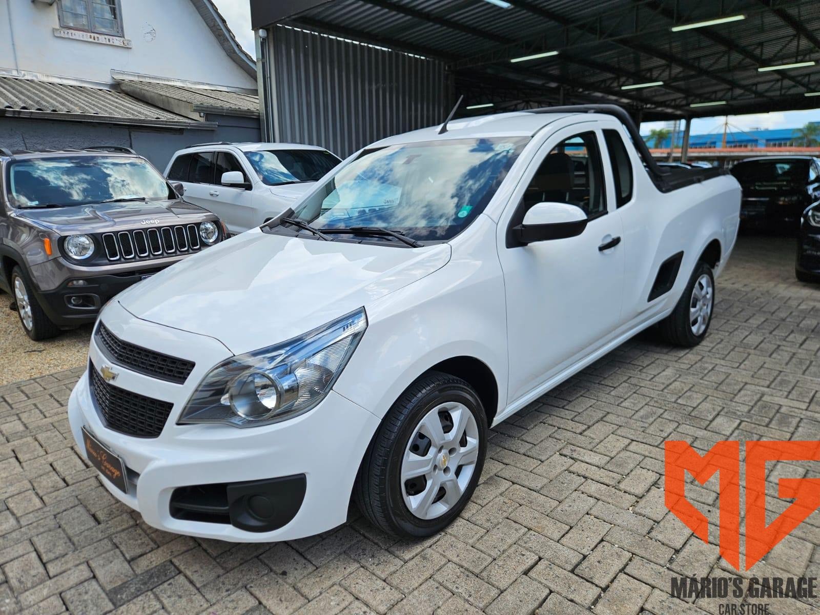 Chevrolet Montana LS 1.4 ECONOFLEX 8V 2p na cor Branco em Blumenau / SC - 885799