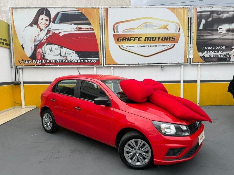 Volkswagen Gol 1.0 Flex 12V 5p na cor Vermelho em Curitiba / PR - 885924