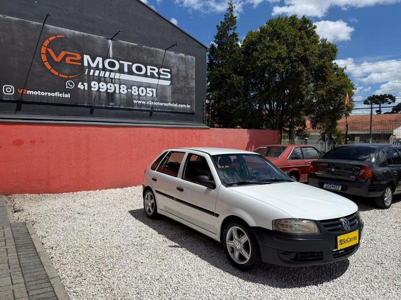 Volkswagen Gol (novo) 1.0 Mi Total Flex 8V 2p na cor Branco em Curitiba / PR - 885983