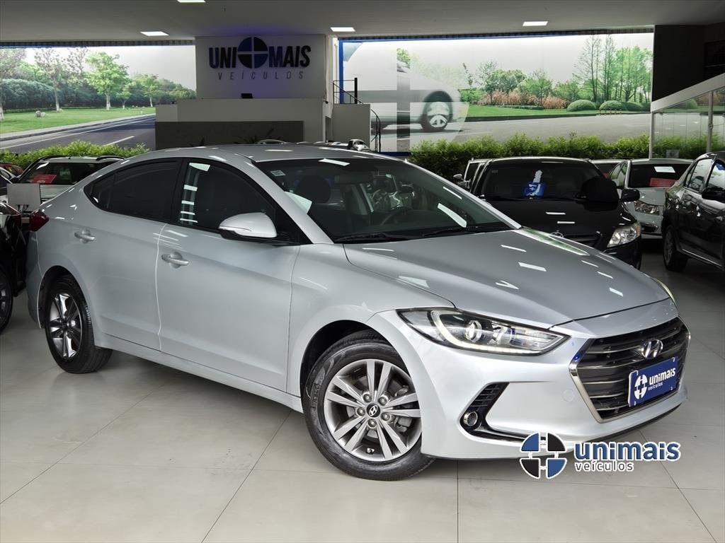 Hyundai Elantra GLS 2.0 16V Flex Aut. na cor Prata em Campinas / SP - 886592