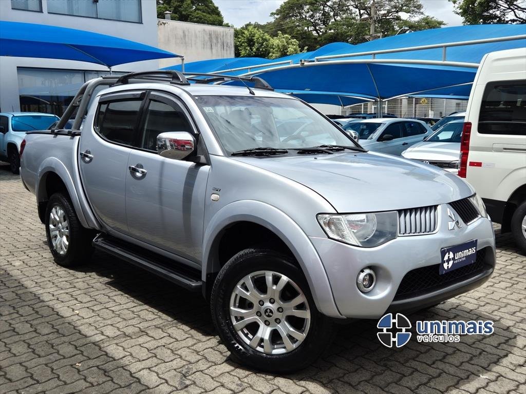 Mitsubishi L200 Triton HPE 3.5 CD V6 24V Flex Aut. na cor Prata em Campinas / SP - 886959