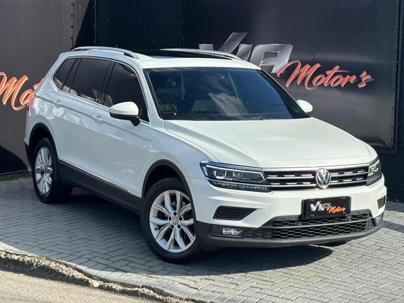 Volkswagen Tiguan Allspac Comf 250 TSI 1.4 Flex na cor Branco em São José dos Pinhais / PR - 887085