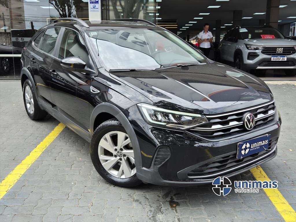 Volkswagen Nivus Comfortline 1.0 200 TSI Flex Aut. na cor Preto em Campinas / SP - 887137