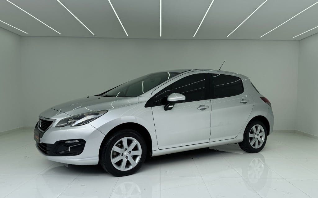 Peugeot 308 Business 1.6 Turbo Flex 16V 5p Aut. na cor Prata em Curitiba / PR - 887335