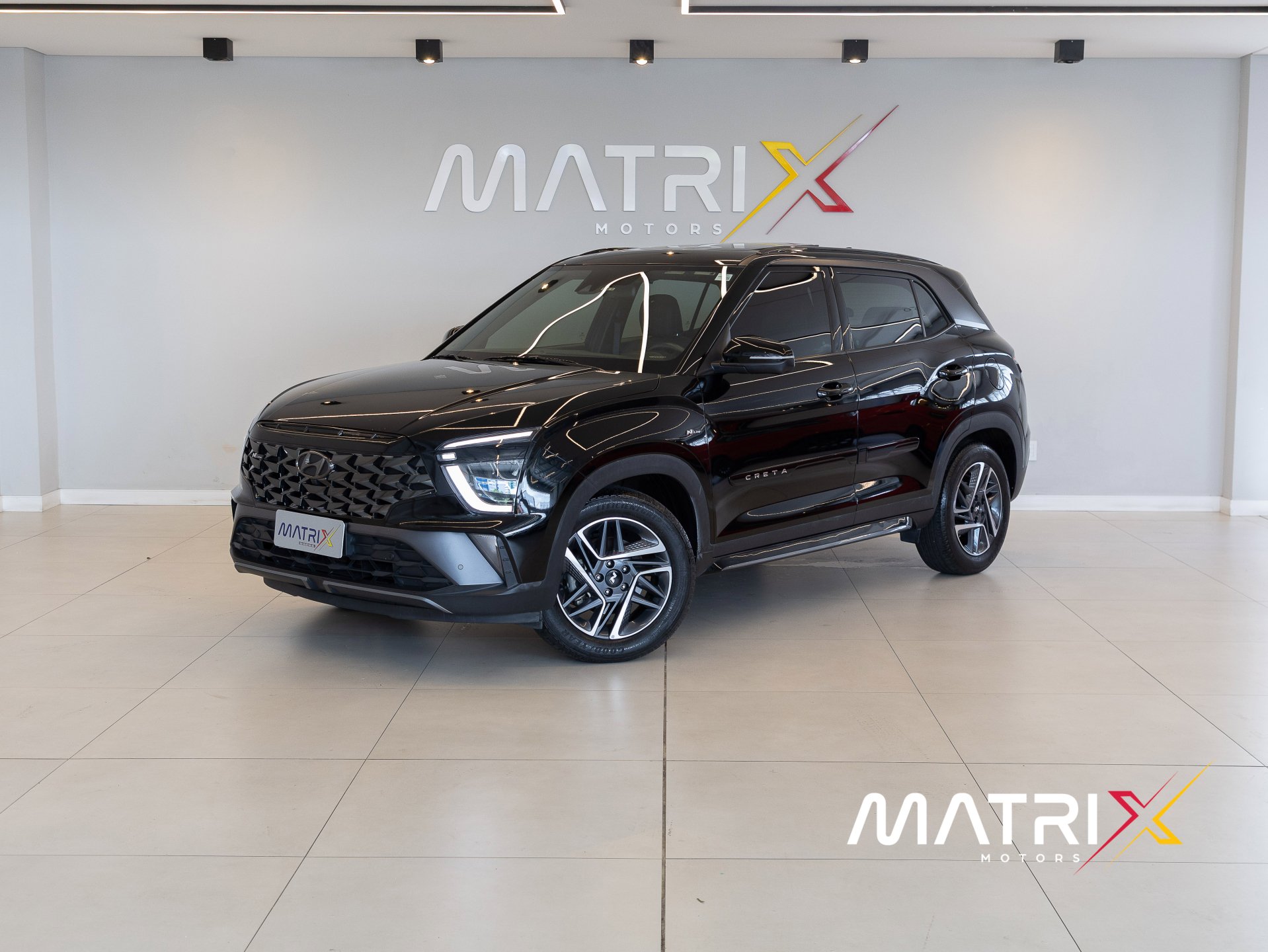 Hyundai Creta N Line 1.0 TB 12V Flex Aut. na cor Preto em São José / SC - 887348