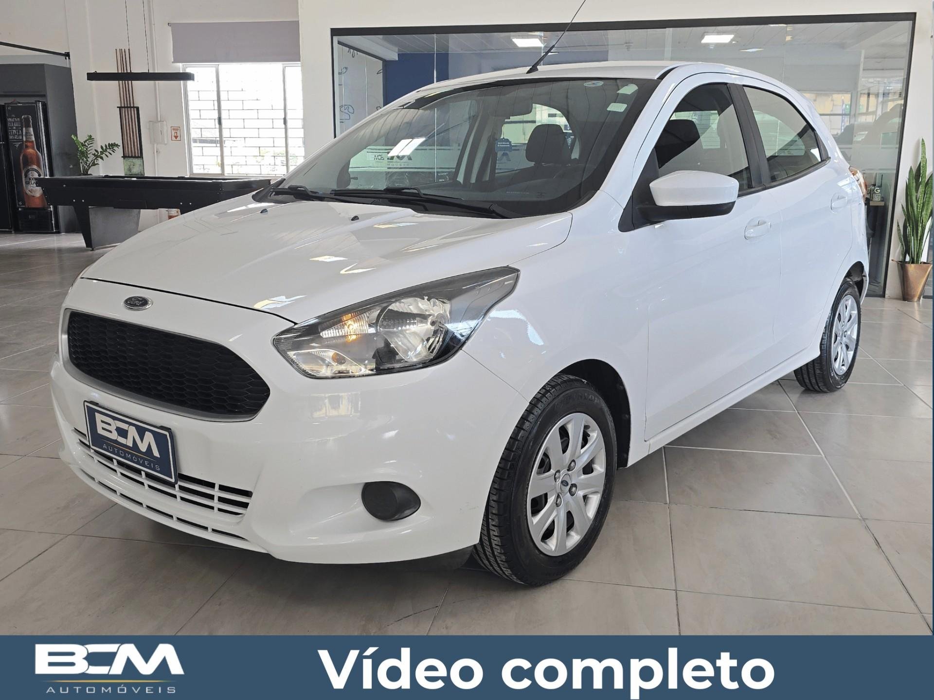 Ford Ka 1.0 8V/1.0 8V ST Flex 3p na cor Branco em São José / SC - 887549