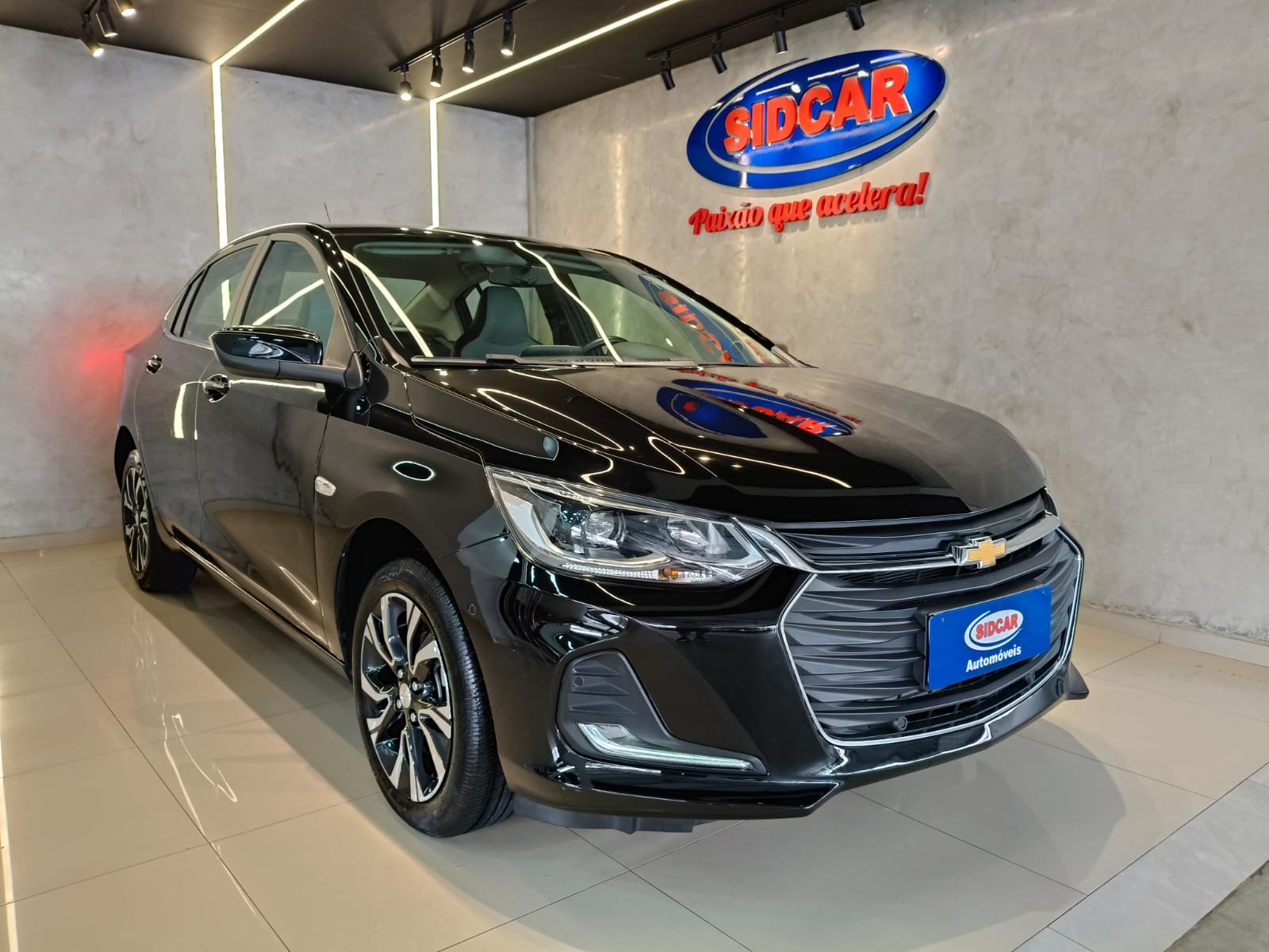 Chevrolet Onix HATCH 1.0 12V TB Flex 5p Aut. na cor Preto em Garuva / SC - 887569