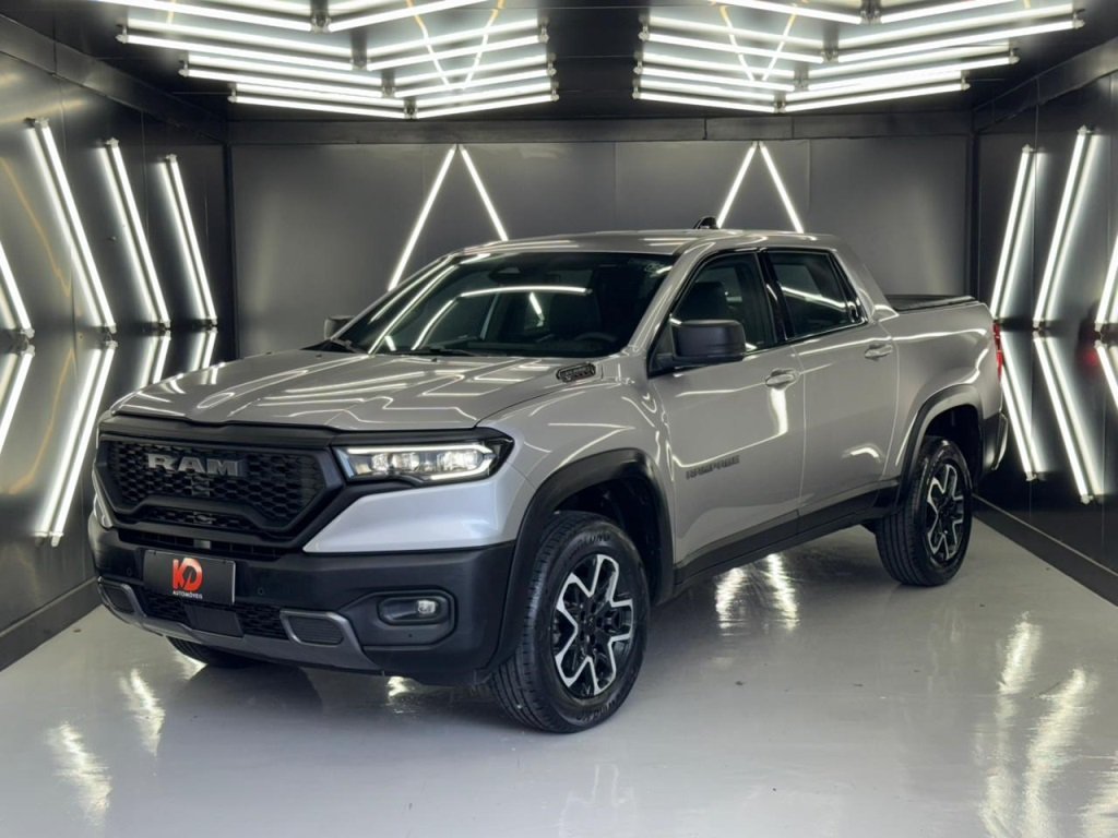 RAM Rampage REBEL 2.0 TB CD 4X4 Diesel Aut. na cor Prata em Palhoça / SC - 887645