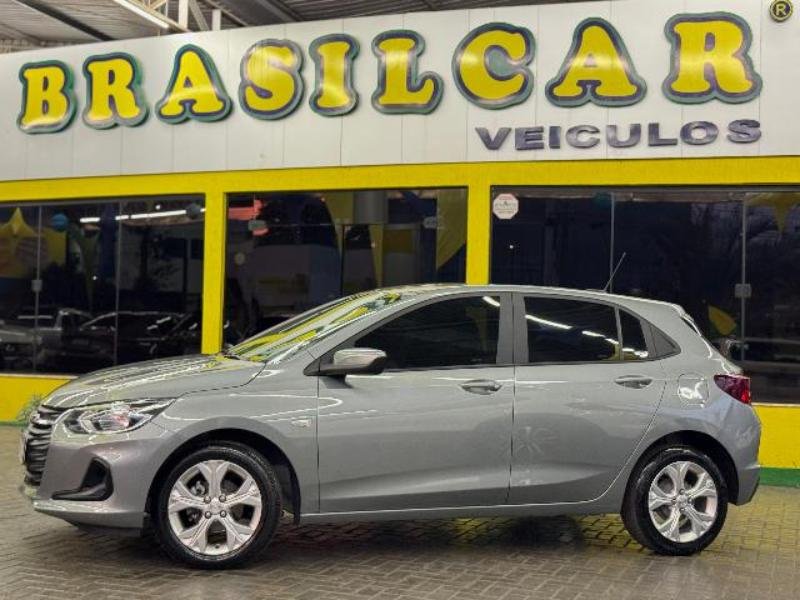 Chevrolet Onix HATCH LTZ 1.0 12V TB Flex 5p Aut. na cor Prata em Toledo / PR - 887721
