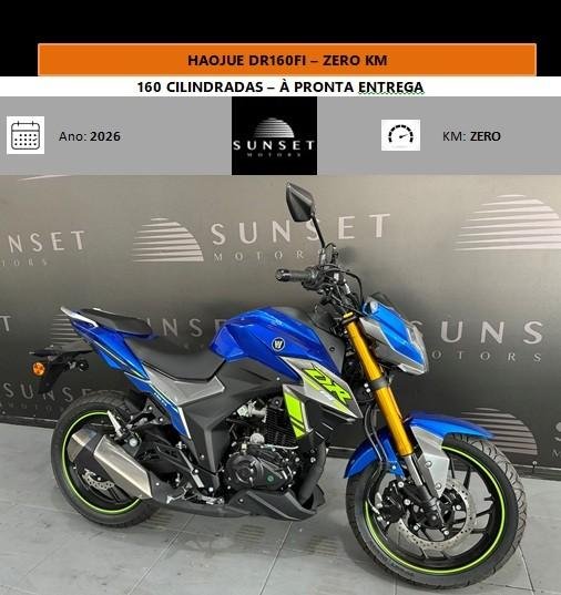 HAOJUE DR 160  na cor Azul em Itajaí / SC - 887884