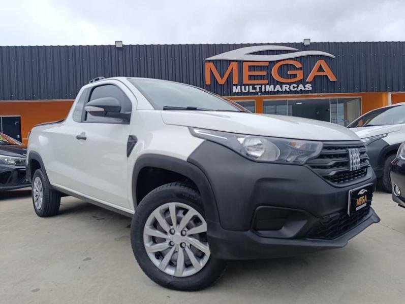 Fiat Strada Volc.TRIBUTO 125 1.3 Flex CD Aut. na cor Branco em São José dos Pinhais / PR - 888148