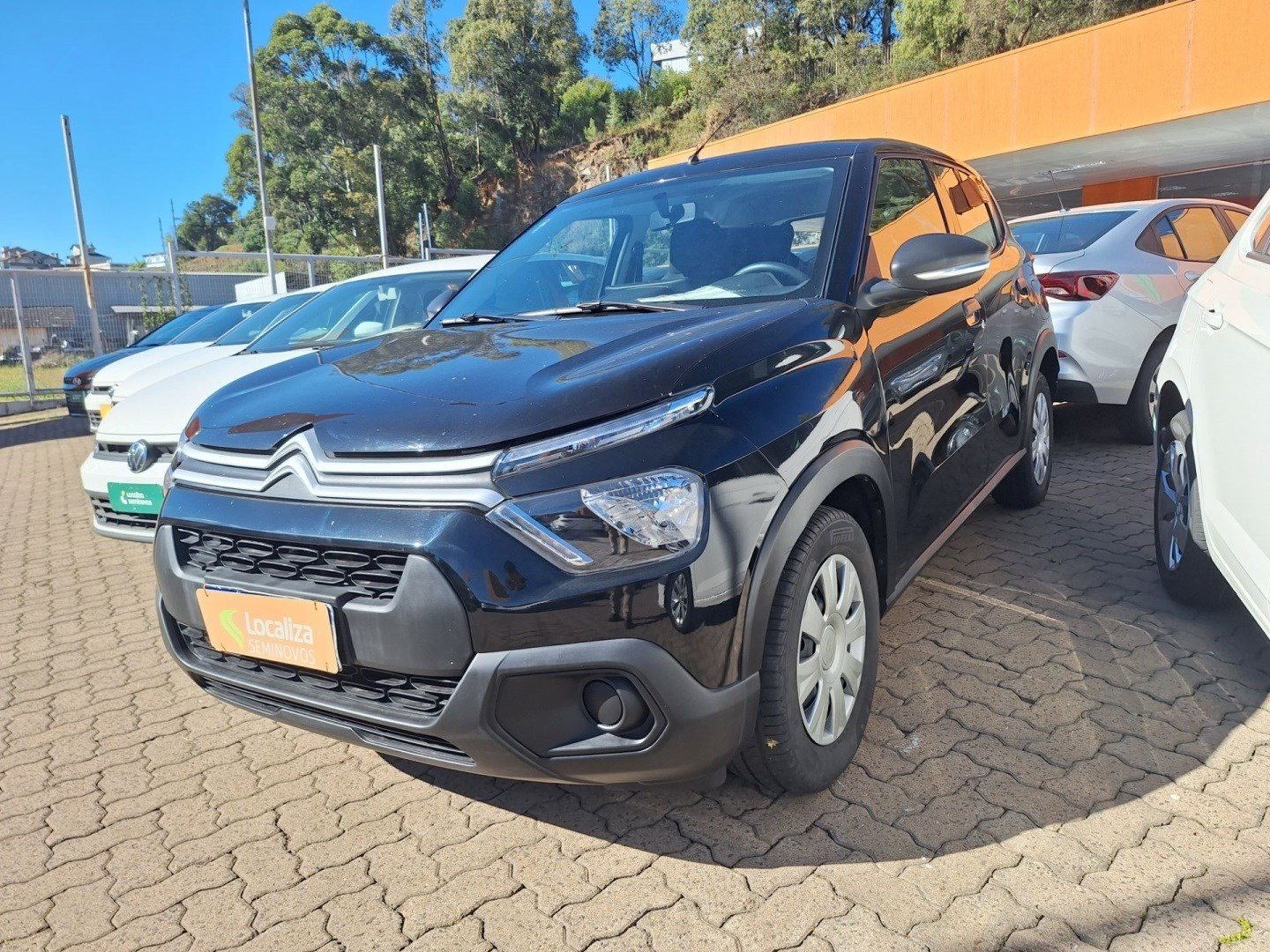 Citroën C3 Live Pack 1.0 Flex 6V 5p Mec. na cor Preto no Gravataí / RS - 888265