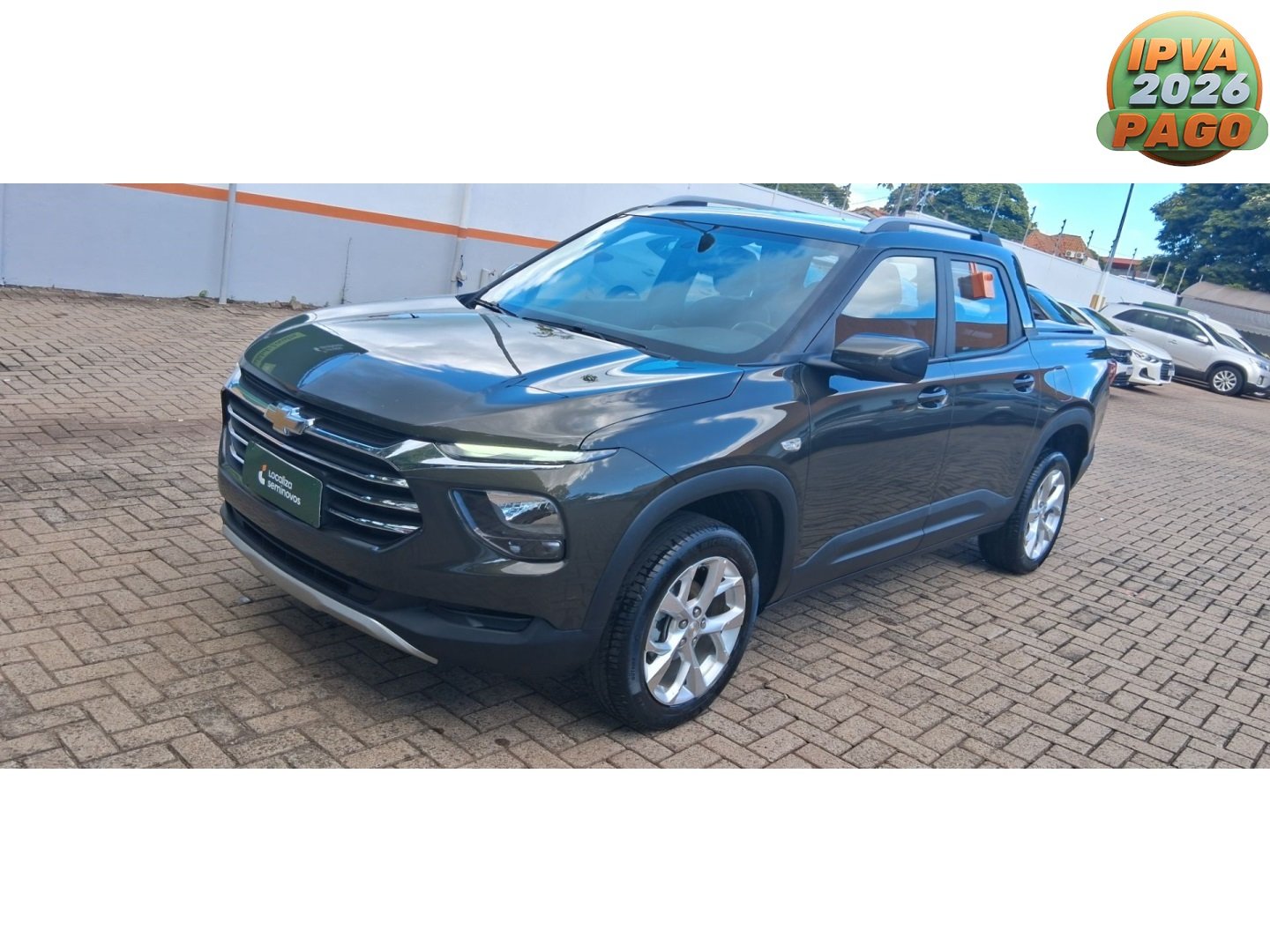 Chevrolet Montana LTZ 1.2 Turbo Flex 12V 4p Aut. na cor Verde em Londrina / PR - 890027