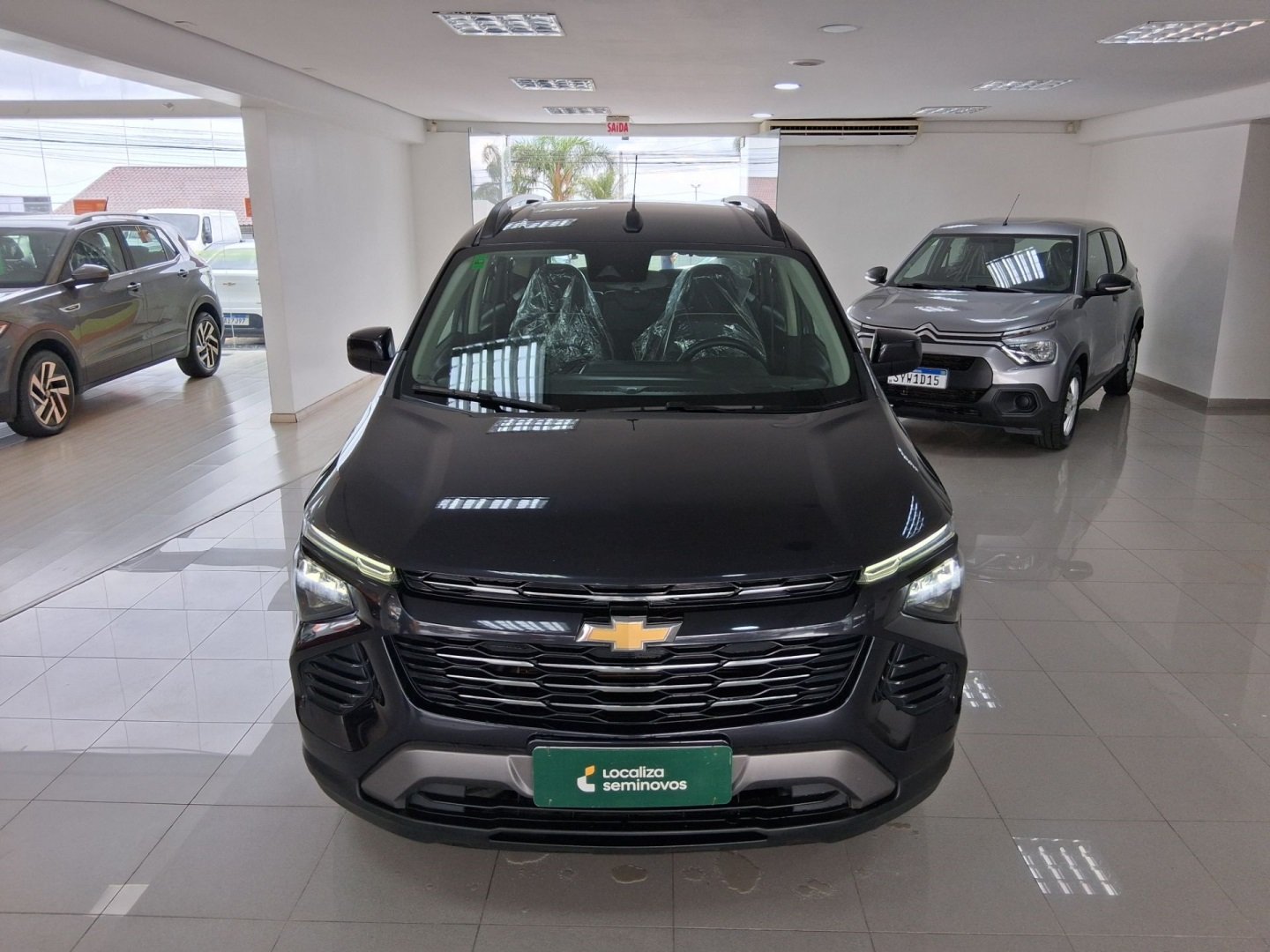 Chevrolet Spin PREMIER 1.8 8V Econo.Flex 5p Aut. na cor Cinza em Criciúma / SC - 890090