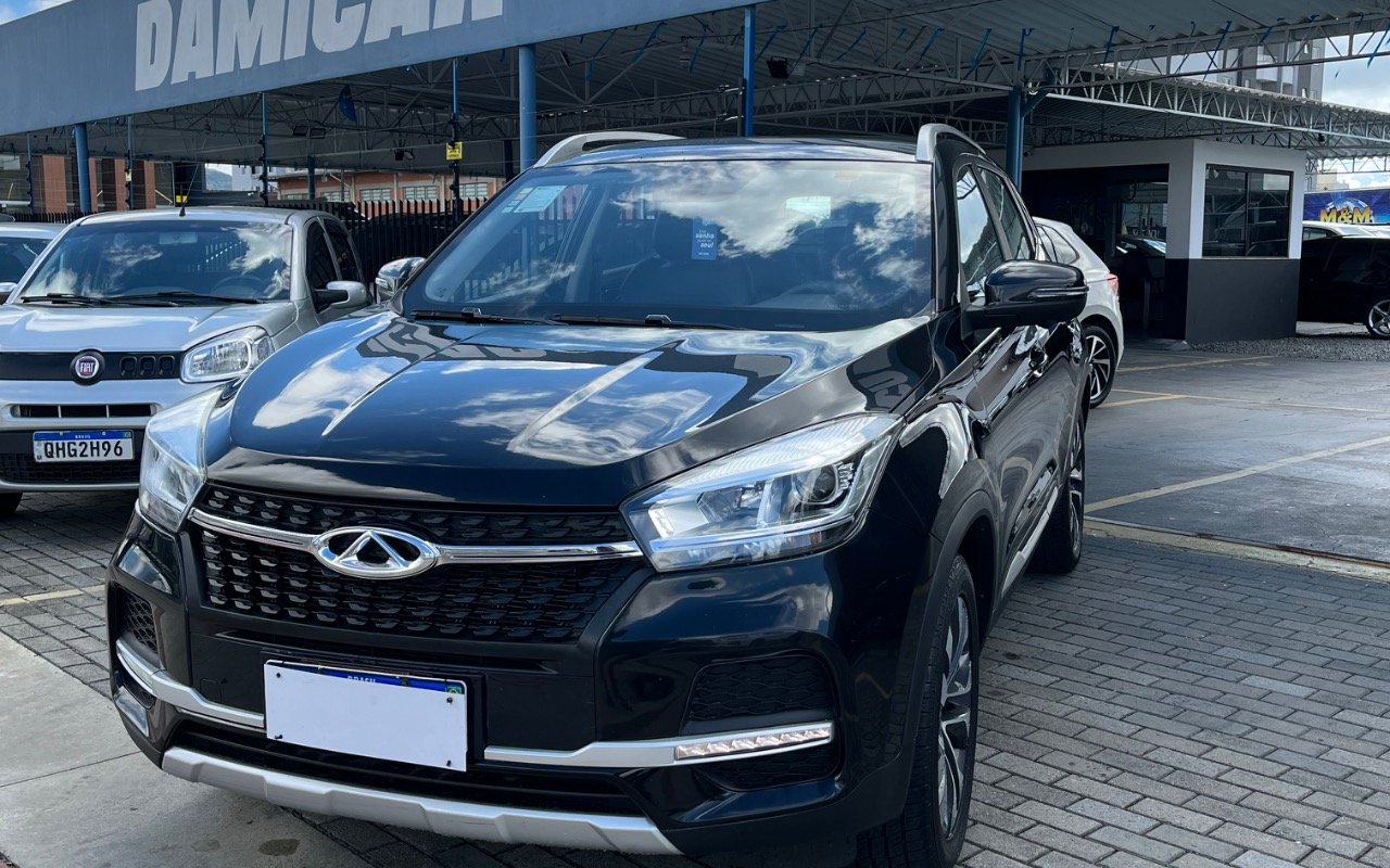 Caoa Chery Tiggo 5X PRO 1.5 Turbo Flex Aut. na cor Preto em Joinville / SC - 890264
