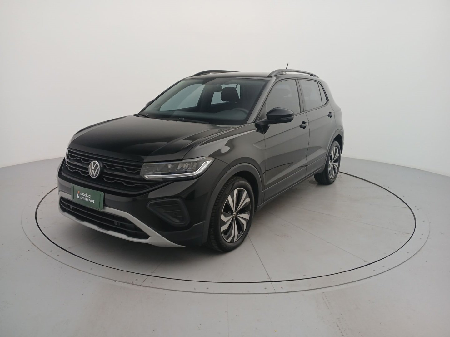 Volkswagen T-Cross 200 TSI 1.0 Flex 12V 5p Aut. na cor Preto em Pato Branco / PR - 890523
