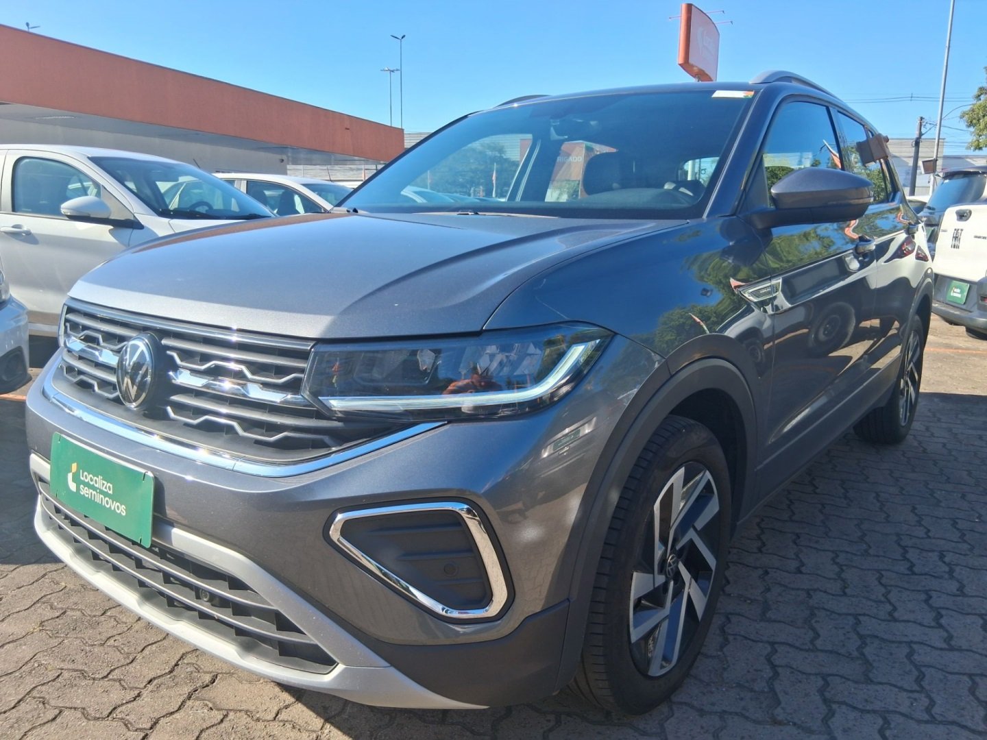 Volkswagen T-Cross Hig. 250 TSI 1.4 Flex 16V 5p Aut na cor Cinza no Porto Alegre / RS - 890646