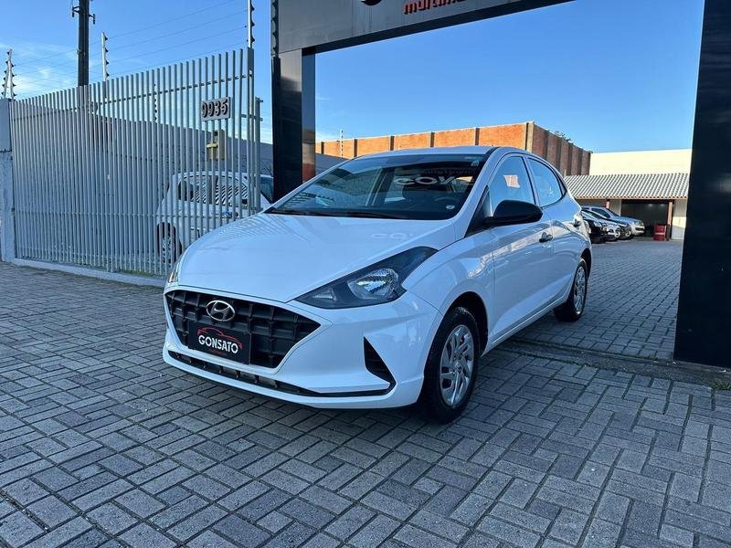 Hyundai HB20 Comfort Plus 1.0 TB Flex 12V Aut. na cor Branco em Curitiba / PR - 891628