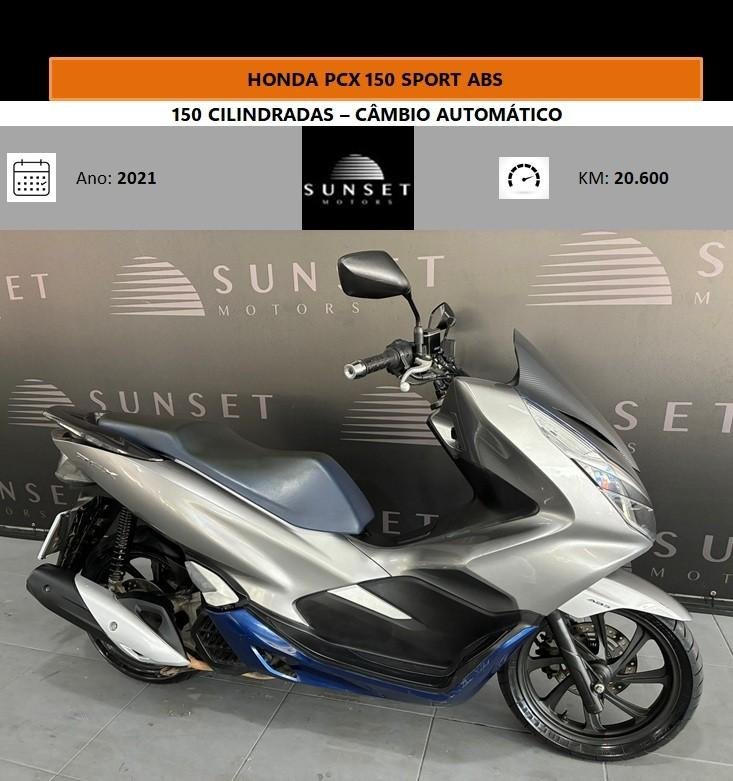Honda PCX 150 SPORT  na cor Prata em Itajaí / SC - 891796