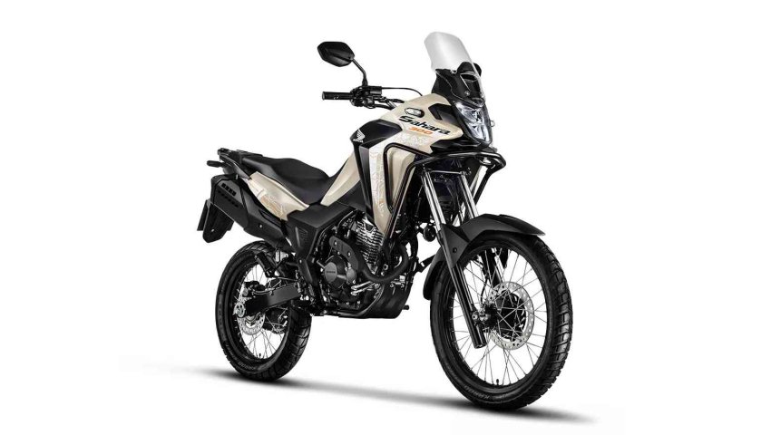 Honda SAHARA 300 ADVENTURE ABS FLEX  na cor Bege em Colombo / PR - 892